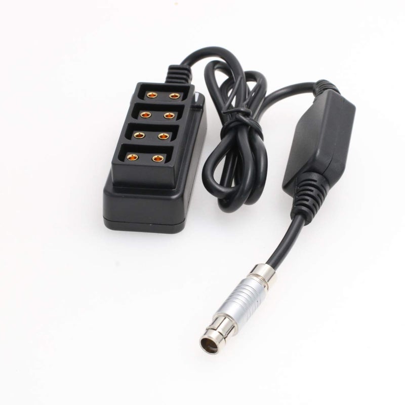 SZRMCC Fischer 3 Pin RS of ARRI Alexa Camera 12V Regulated Power Out to 4 Female D-tap Splitter P tap Splitter Cable - Image 1